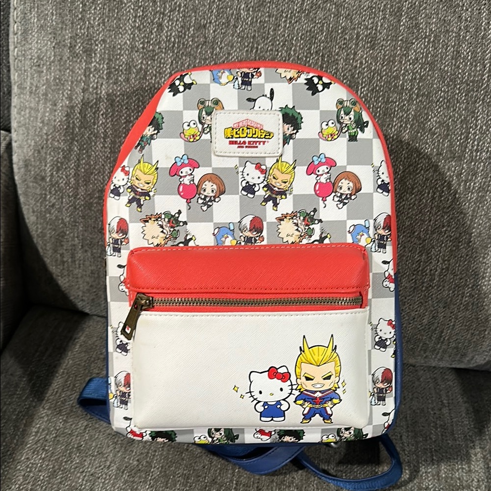 My hero academia Hello kitty backpack